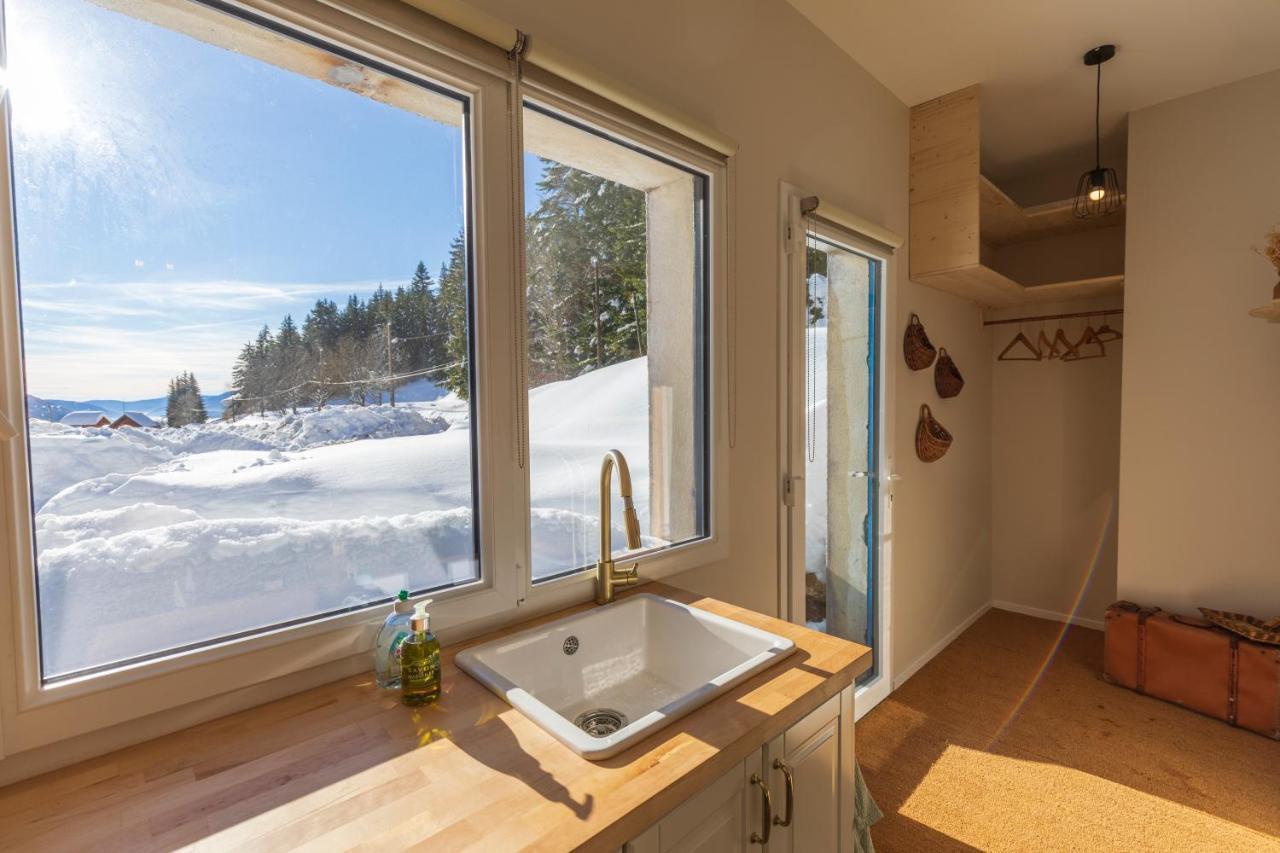 Studio La Résilience, au pied des pistes à Autrans Esterno foto